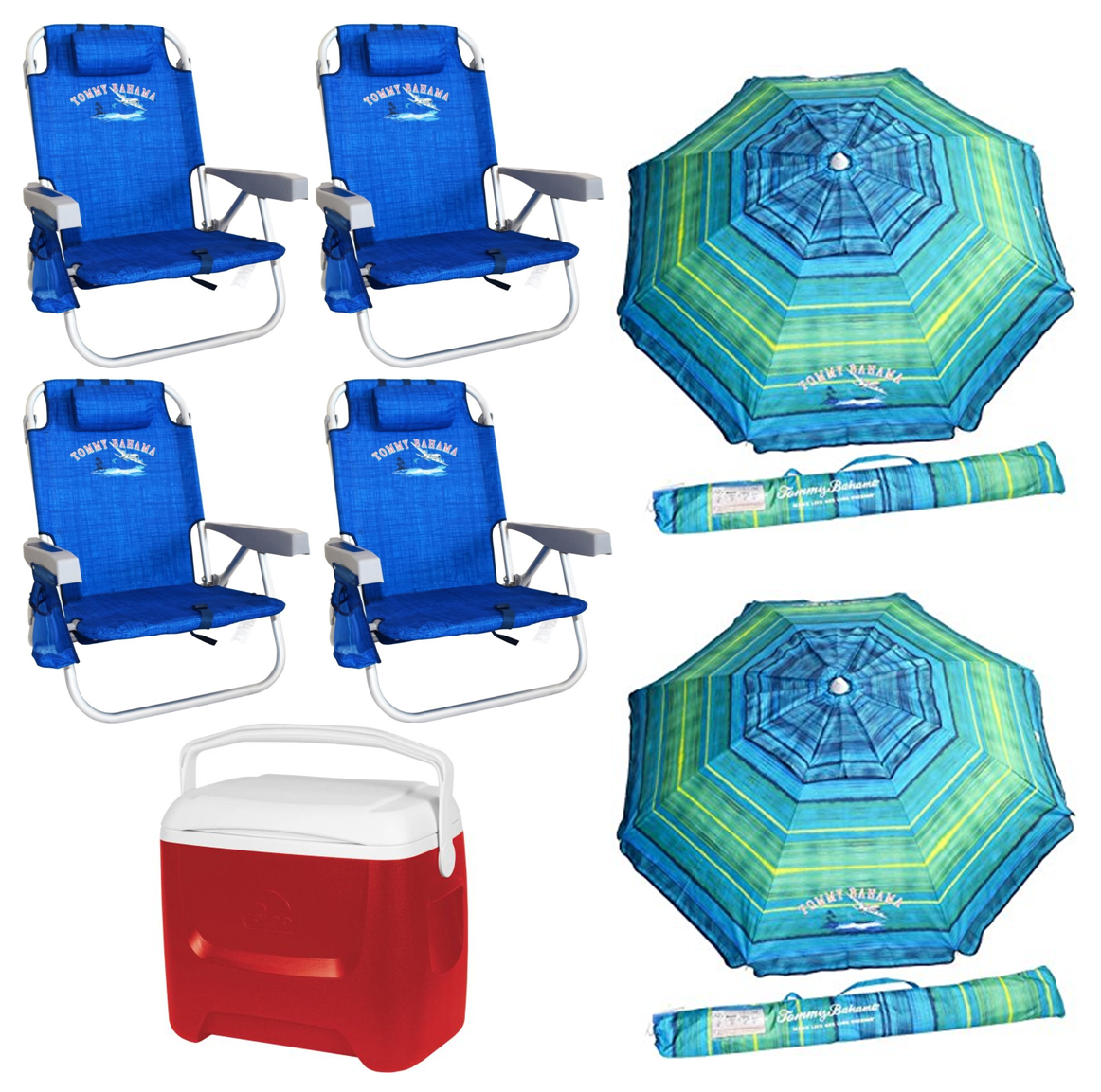 Four Person Beach Package – Maui Vacation Equipment