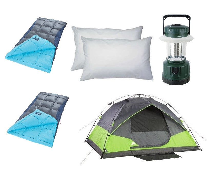 rent tent and sleeping bags Camping Essentials Package