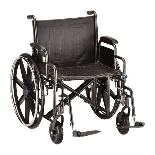 EXTRA WIDE Wheelchair - 22" wide