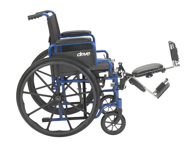 Standard Wheelchair with ELEVATING Leg Rests Maui Vacation Equipment