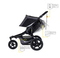Double Bob Jogging Stroller, Bob Jogging stroller on Maui, Maui baby rentals, Maui baby equipment 