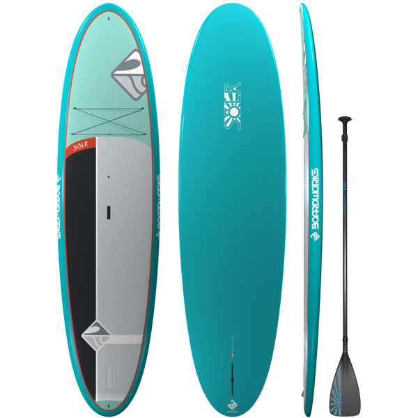 Maui SUP Stand Up Paddle with leash and fin. Maui Surfboard and Maui Baby Rentals 