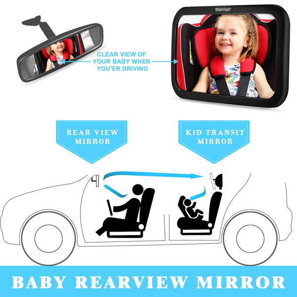 Maui baby rental car seat mirror