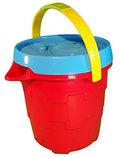 Two beach chairs, baby beach toys, cooler, and family beach tent 