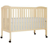 Includes a Dream on Me brand crib (55 x 32 inches) with two bed levels, baby booster chair with tray. baby swing